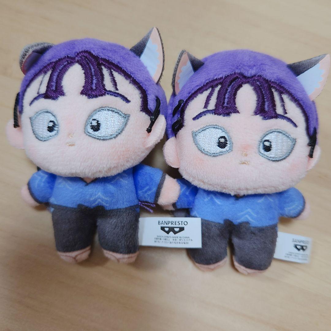 忍たま乱太郎 ナンジャタウン 猫耳ver. ほわぬい　立花仙蔵×2