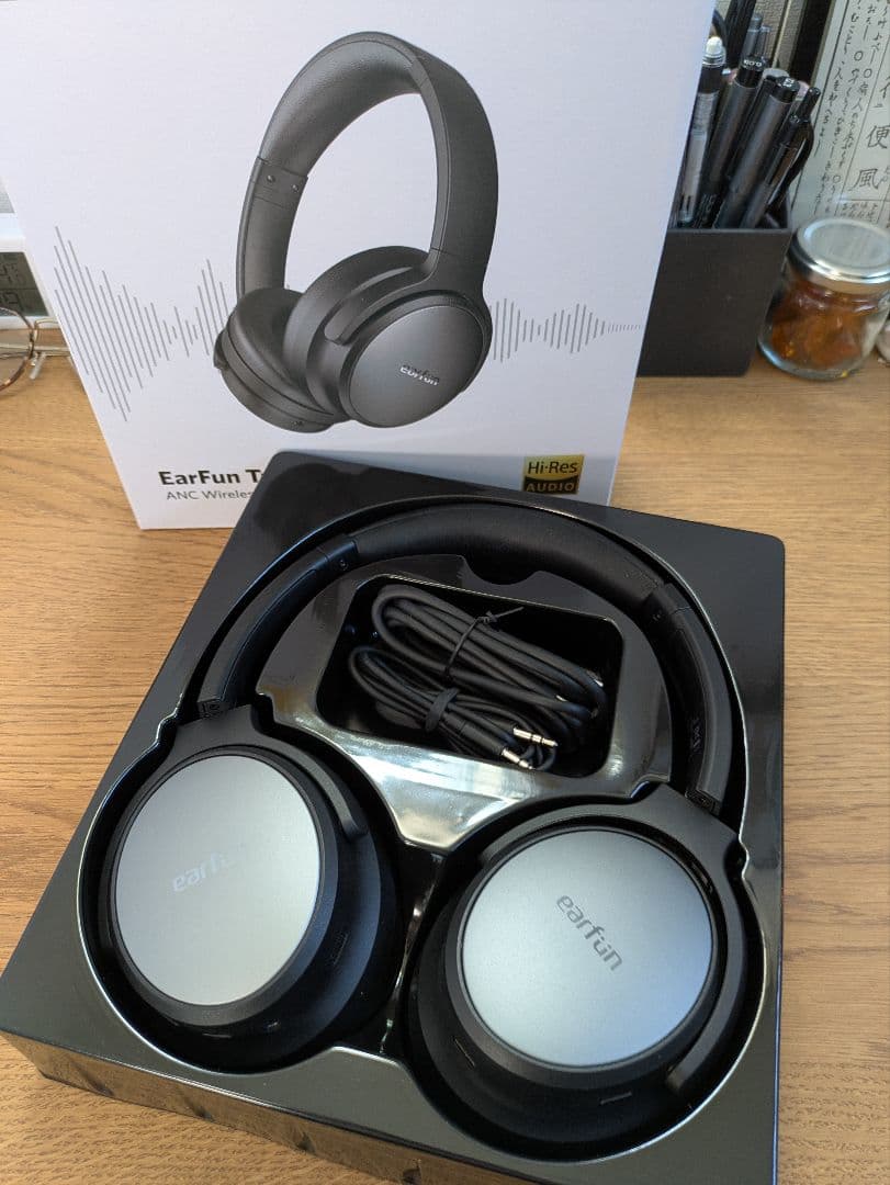 EarFun Tune Pro ANC ワイヤレスヘッドホン