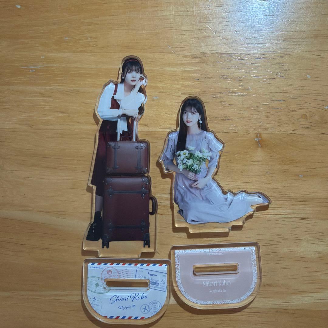 乃木坂46 久保史緒里　アクリルスタンド・S賞Tシャツ