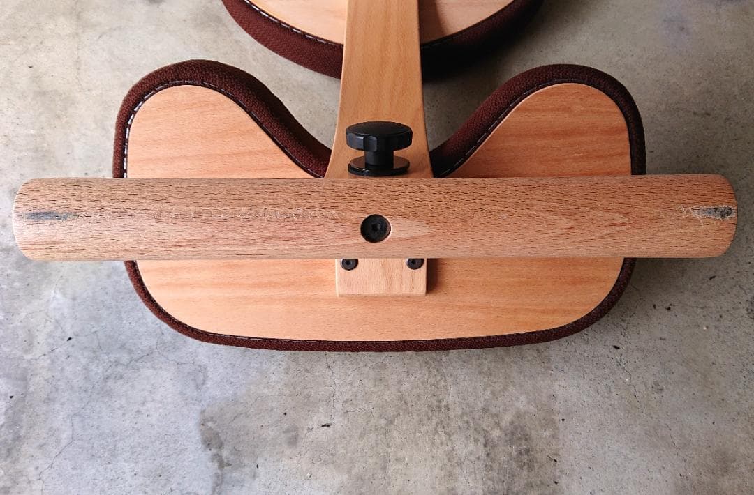 【良品】サカモトハウス バランスチェアイージー 　ブラウン　カバー付き