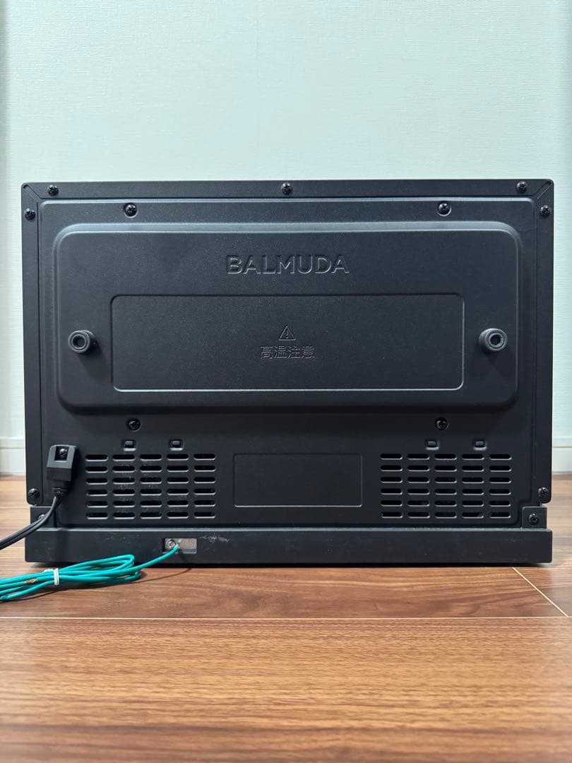 BALMUDA オーブンレンジ K04A-BKブラック2022年製