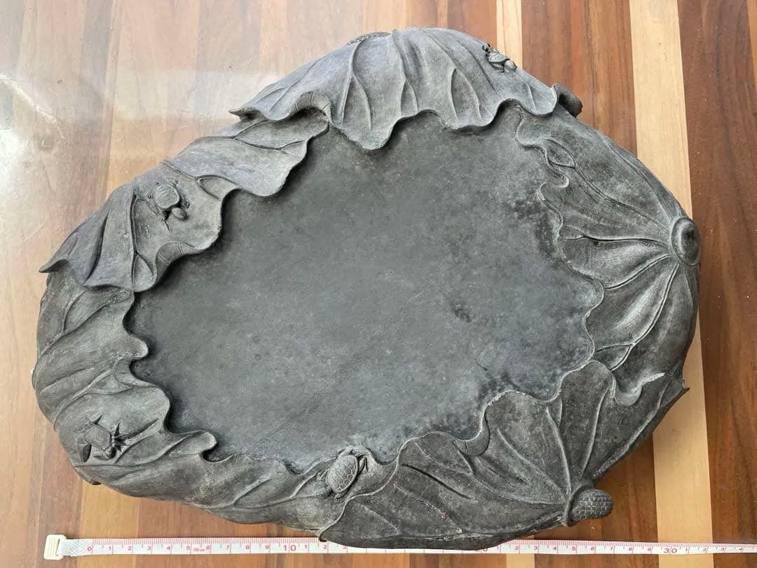 中国硯　端渓硯　6.1kg 彫刻