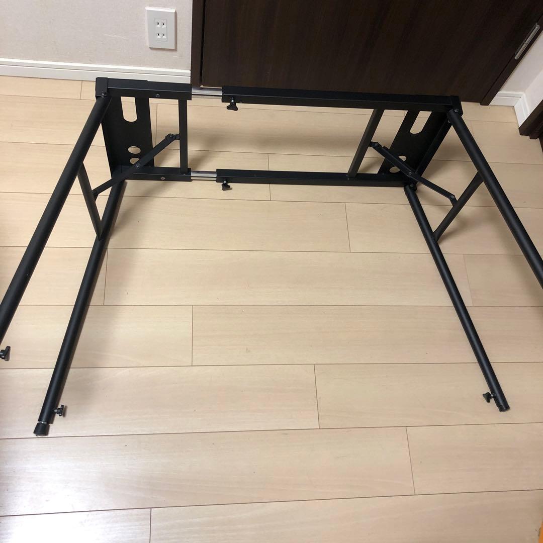 折りたたみ式キーボードスタンド 黒