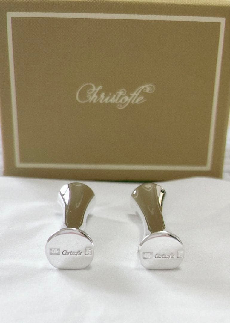 【未使用品】CHRISTOFLE クリストフル 箸置き ユニ