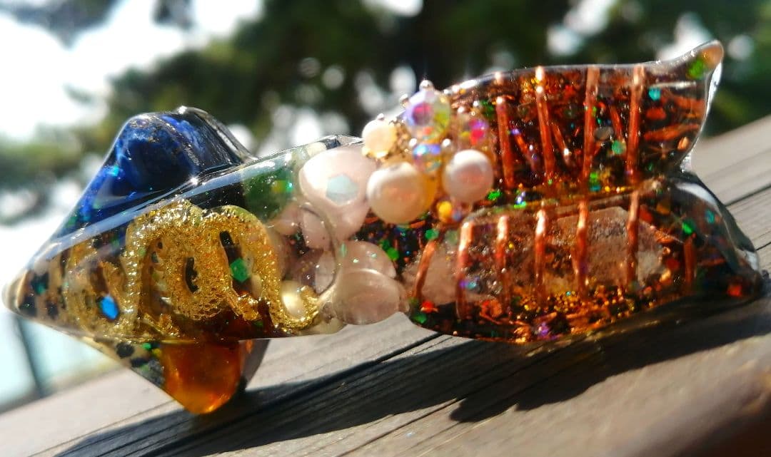 昇龍✧慈愛✧弥盛地✧いかさんのオルゴナイト❤ひまわりさま❤専用です