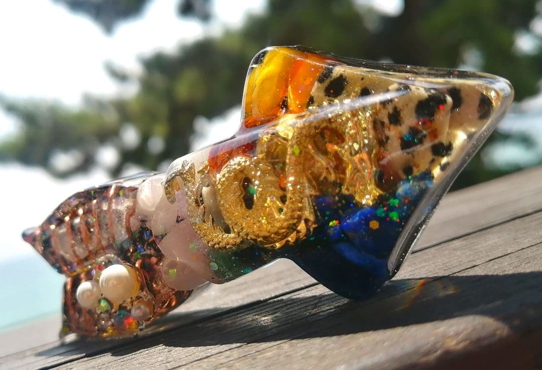 昇龍✧慈愛✧弥盛地✧いかさんのオルゴナイト❤ひまわりさま❤専用です