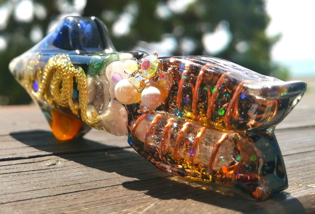 昇龍✧慈愛✧弥盛地✧いかさんのオルゴナイト❤ひまわりさま❤専用です