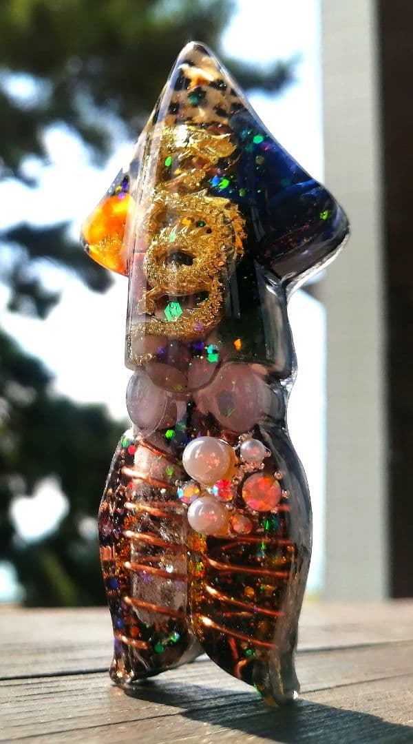 昇龍✧慈愛✧弥盛地✧いかさんのオルゴナイト❤ひまわりさま❤専用です