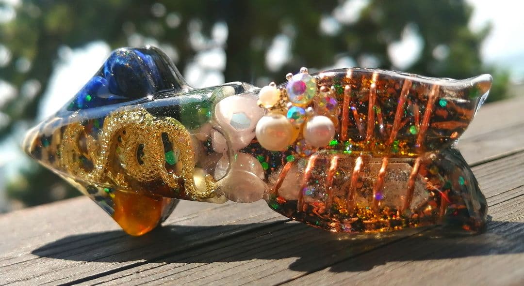 昇龍✧慈愛✧弥盛地✧いかさんのオルゴナイト❤ひまわりさま❤専用です