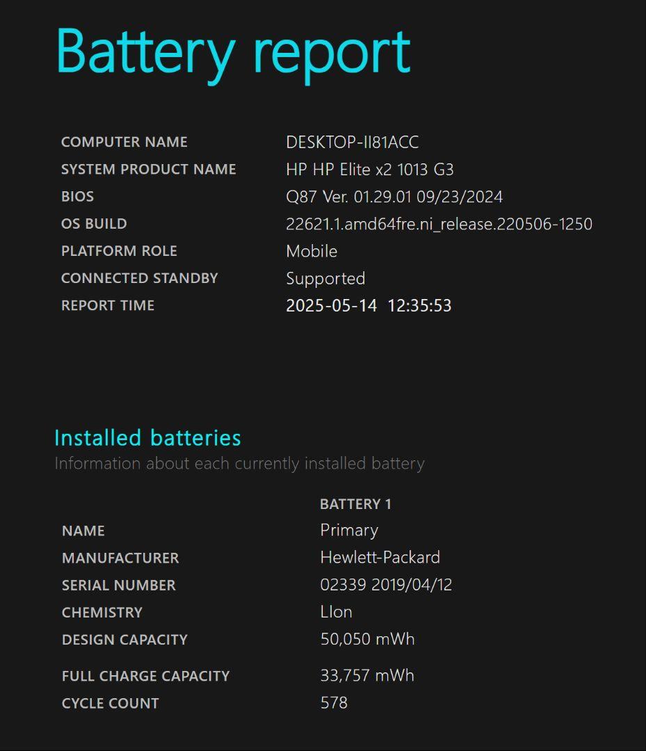 HP Elite X2 1013 G3 タッチパネル SIMフリ