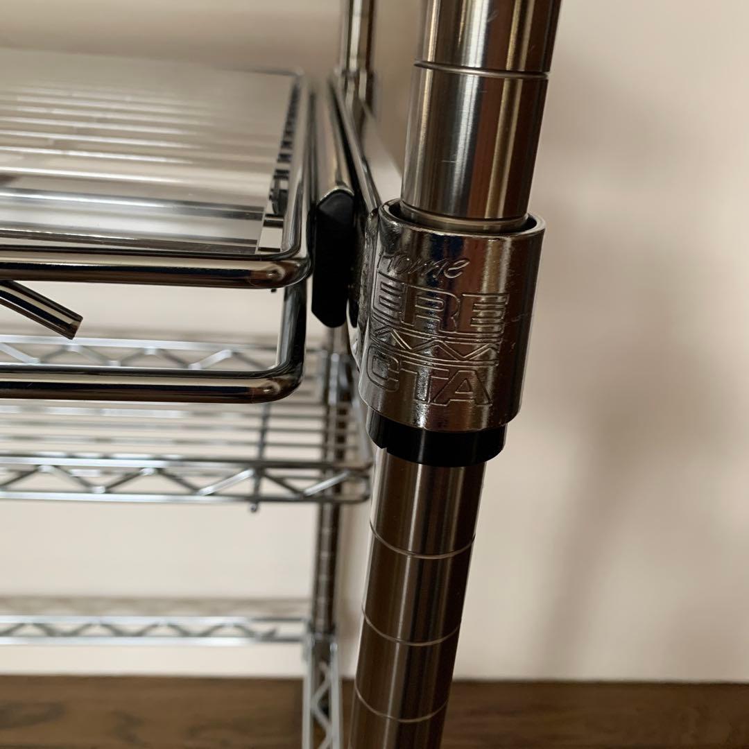 ホームエレクター　ウッドシェルフ　ウォールナット　棚　ラック 　送料込み