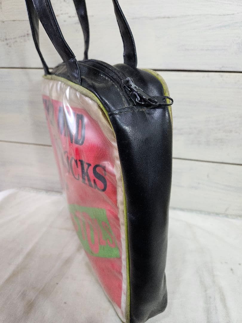 当時物 SEX PISTOLS ヴィンテージ トート レコードバッグ 塩ビ系