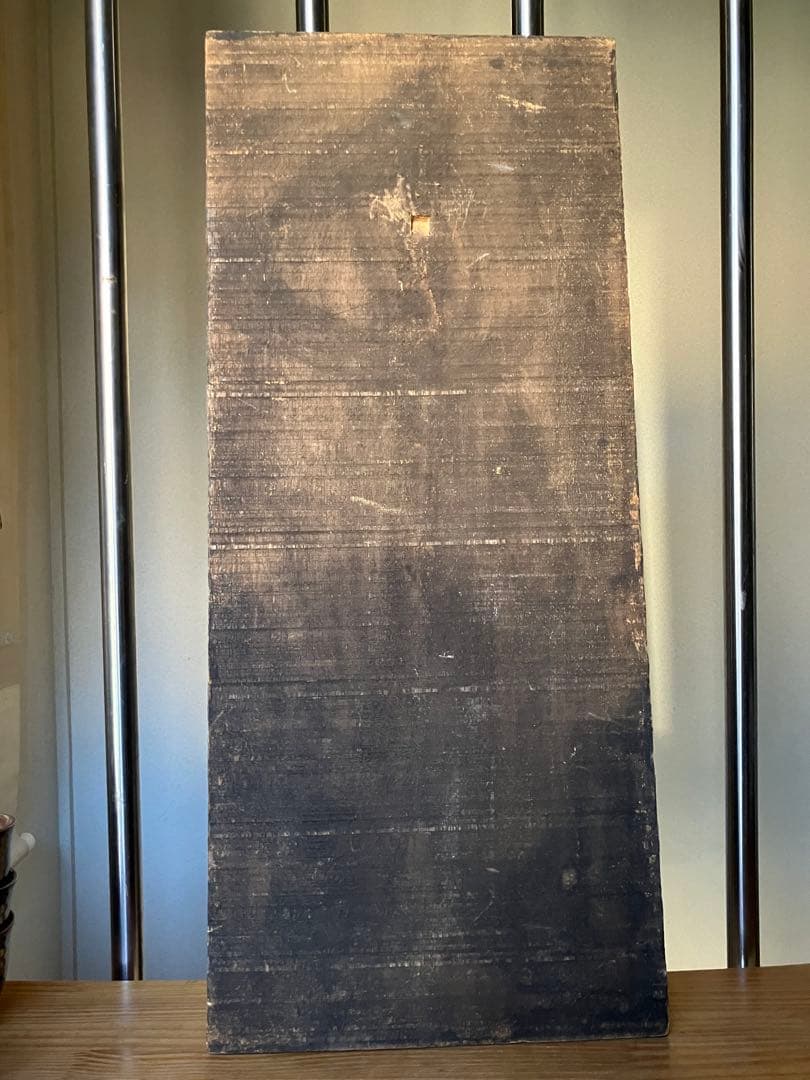 [ヴィンテージ ] 木製レリーフ　作家刻印有り