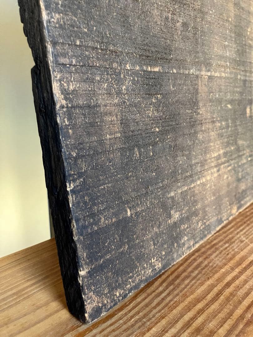 [ヴィンテージ ] 木製レリーフ　作家刻印有り