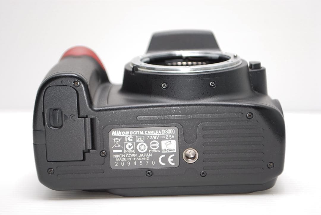 ❤️Nikon D3000❤️シングルレンズセット美品 軽量&コンパクト 美品