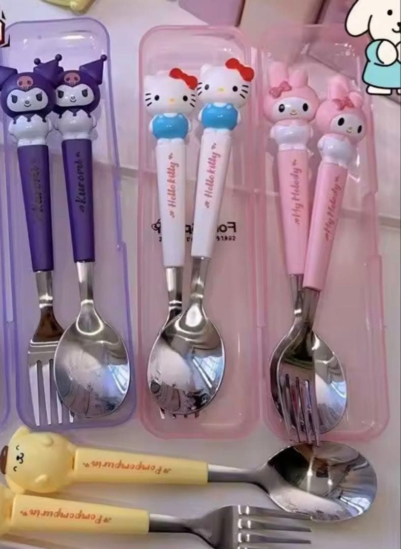 即購入O.Kキティカトラリー