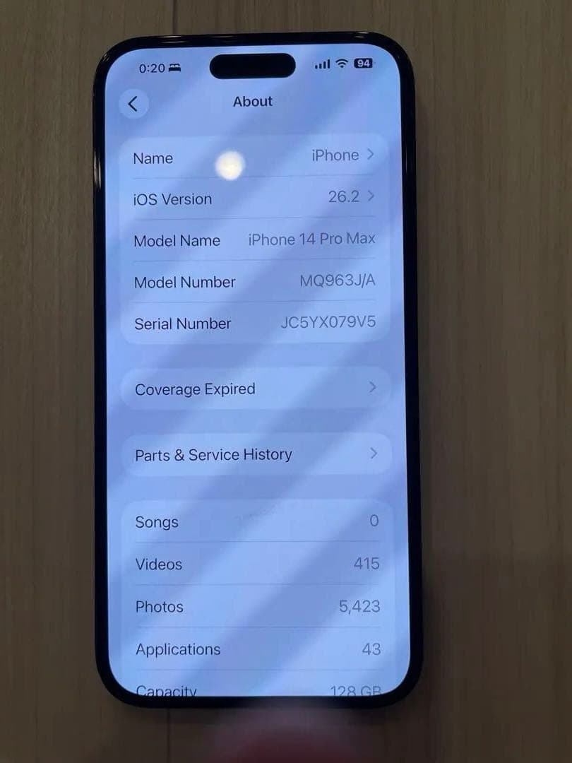 Apple iPhone 14 Pro MAX スペースブラック 本体