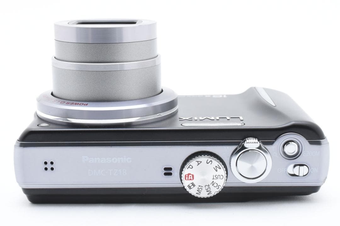 【美品】Panasonic LUMIX DMC-TZ18 ブラック　動作確認済