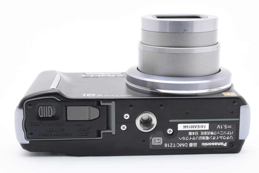 【美品】Panasonic LUMIX DMC-TZ18 ブラック　動作確認済