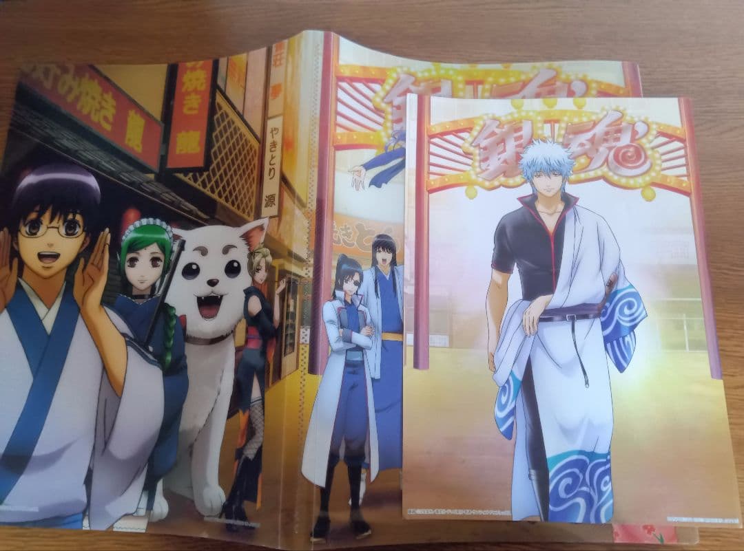 銀魂　グッズ　クリアファイル　ポスター　まとめ売り