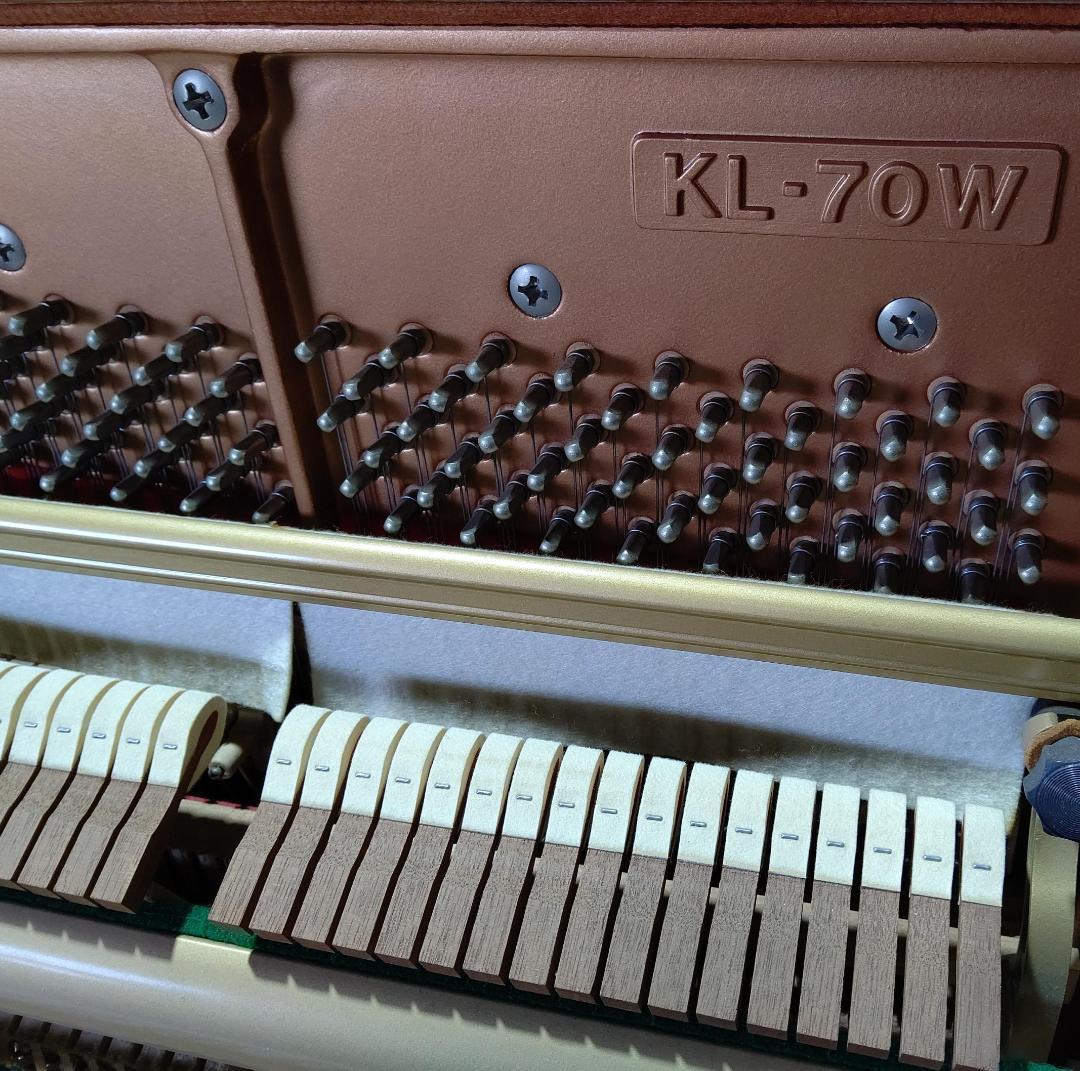 カワイ KL-70W【倉庫在庫～特に良い音のピアノを厳選 / 未整備・現状渡し】
