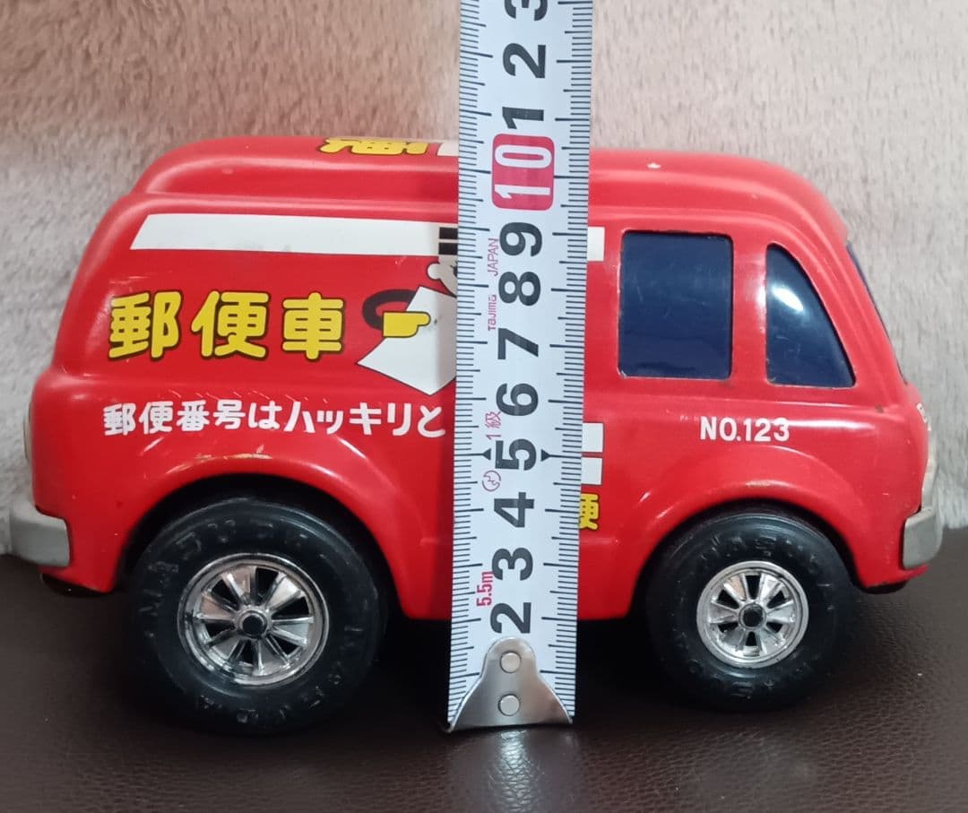 90年代レトロ 増田屋 郵便車 ブリキのおもちゃ