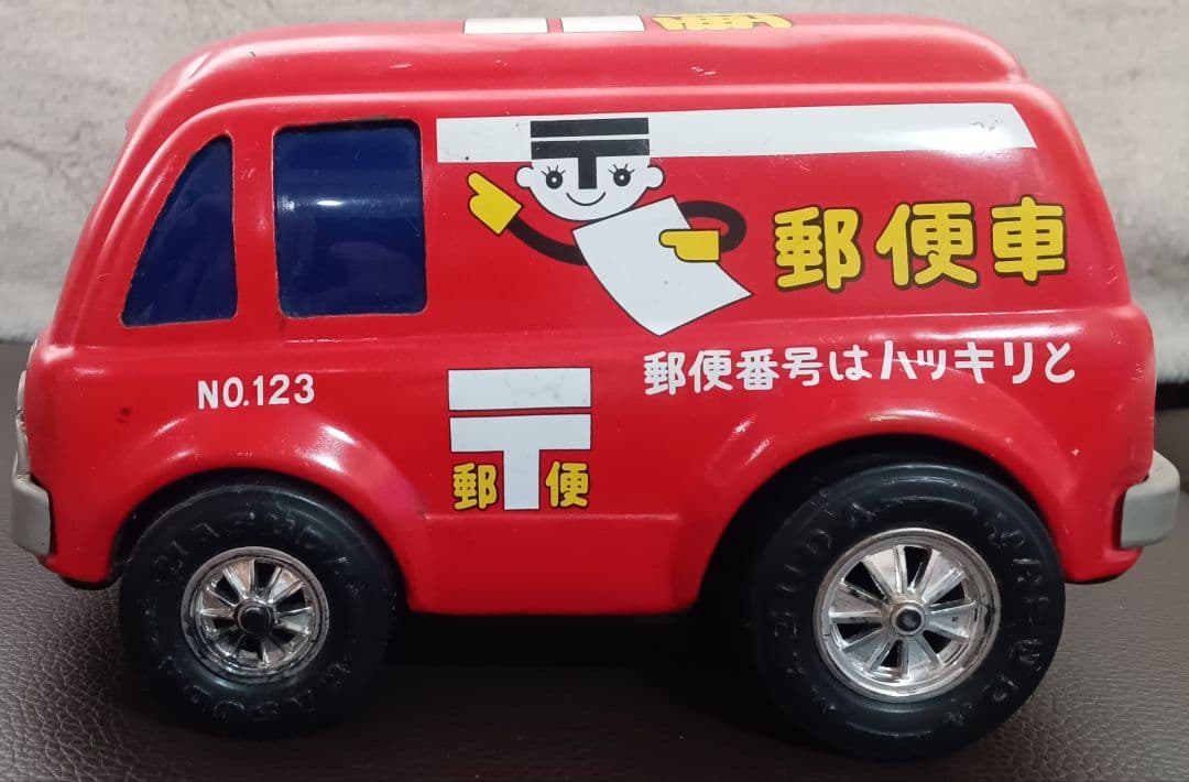 90年代レトロ 増田屋 郵便車 ブリキのおもちゃ
