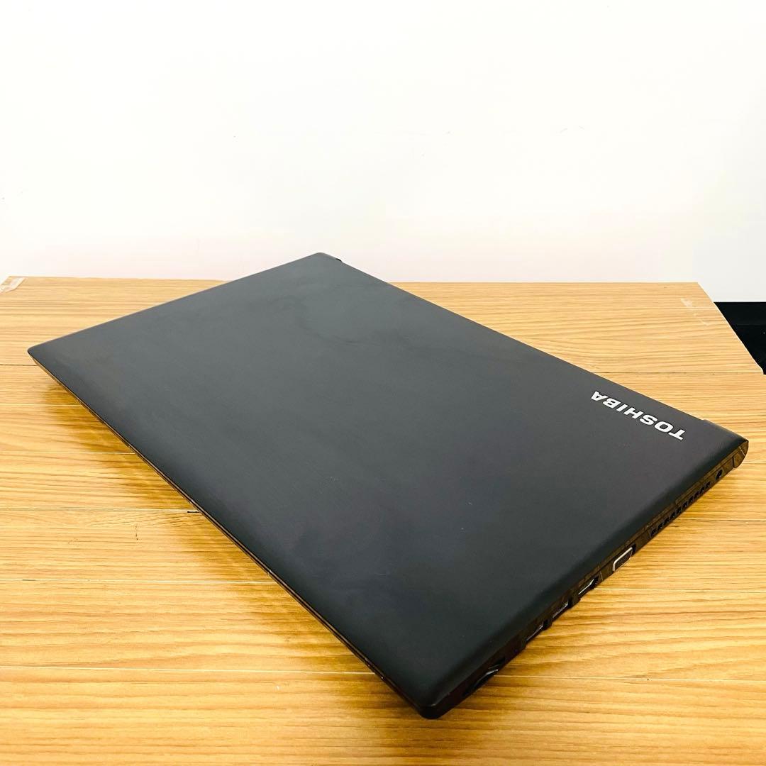 i5東芝ブラックSSDメモリ8ギガノートPCwin11 オフィスDVD