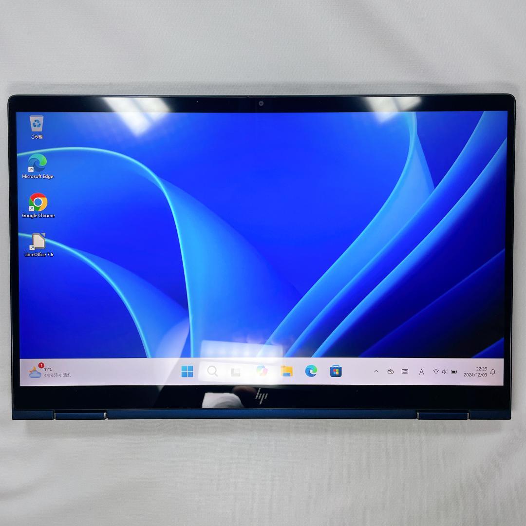 2in1 モバイルノートPC hp dragonfly 16GB SSD512G