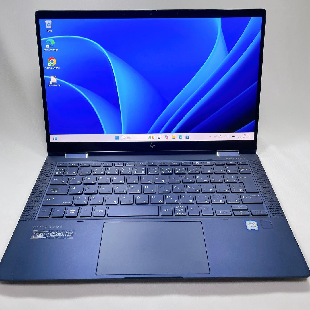2in1 モバイルノートPC hp dragonfly 16GB SSD512G