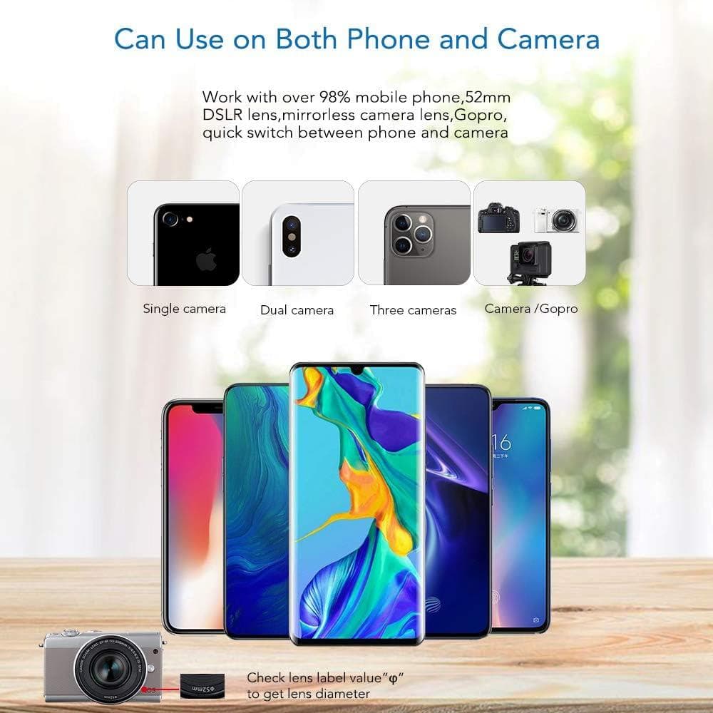 スマホ用カメラレンズセット 多色＆多用途 iPhone/Android対応