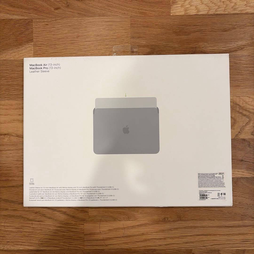 や*と様 純正 MacBook Air / Pro (13インチ) レザー スリ