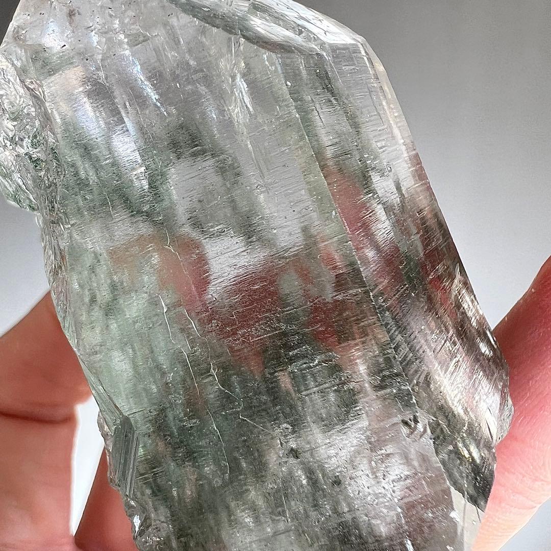 最高級　マニハール産　クローライトクリスタル　　ポイント　ヒマラヤ水晶　15