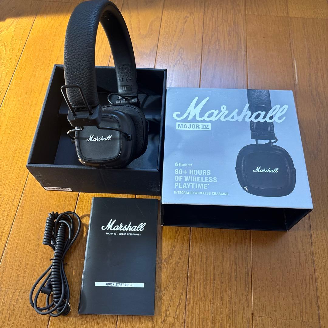 Marshall Major IV マーシャル ワイヤレスヘッドホン