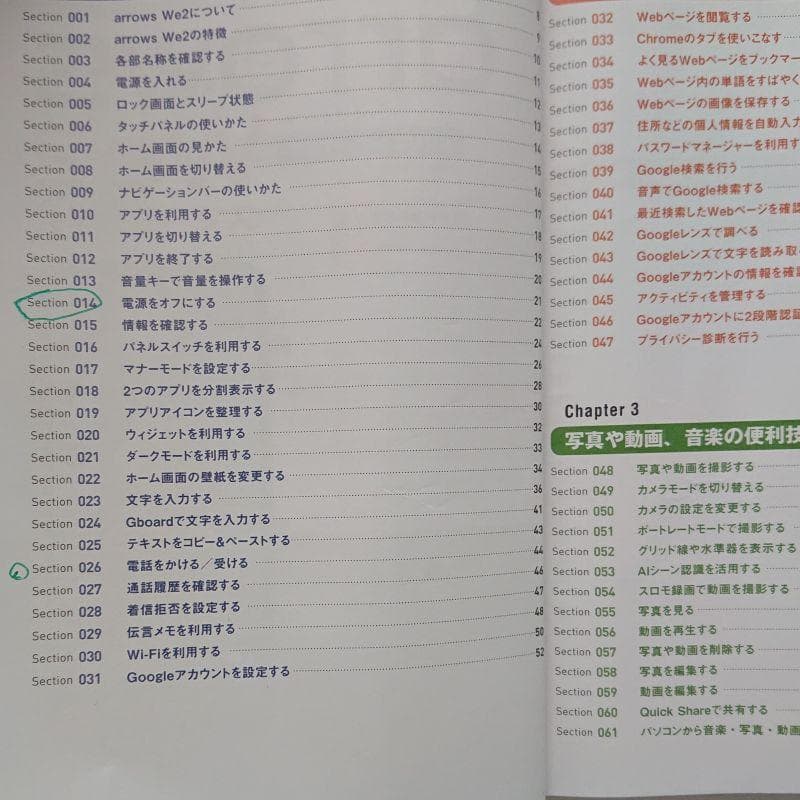 arrows we2 本体＆スマートガイド