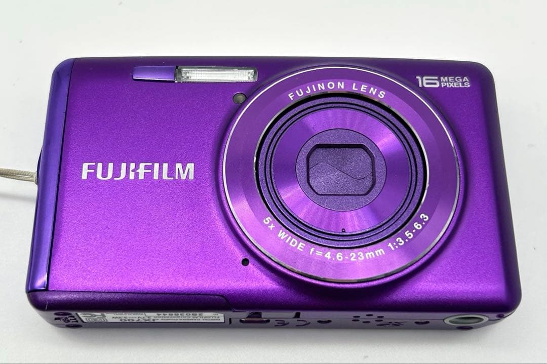 訳アリ　FUJIFILM コンデジ　Finepix JX JX700 パープル
