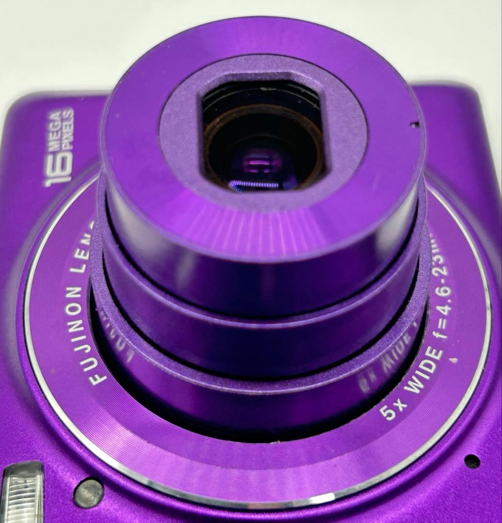訳アリ　FUJIFILM コンデジ　Finepix JX JX700 パープル