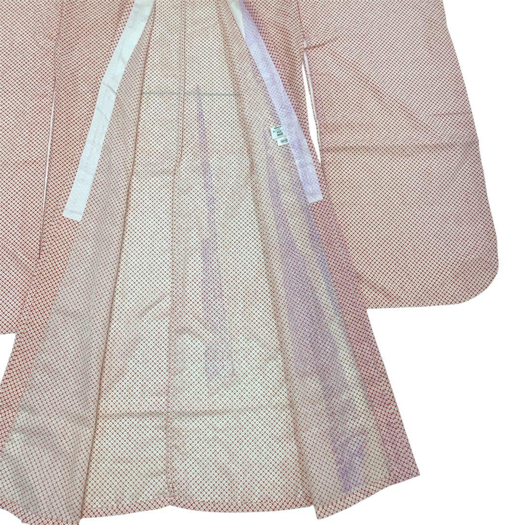 ◎mk-3097　七五三　女の子　着物・襦袢セット　7歳　銀駒刺繍　　1-26