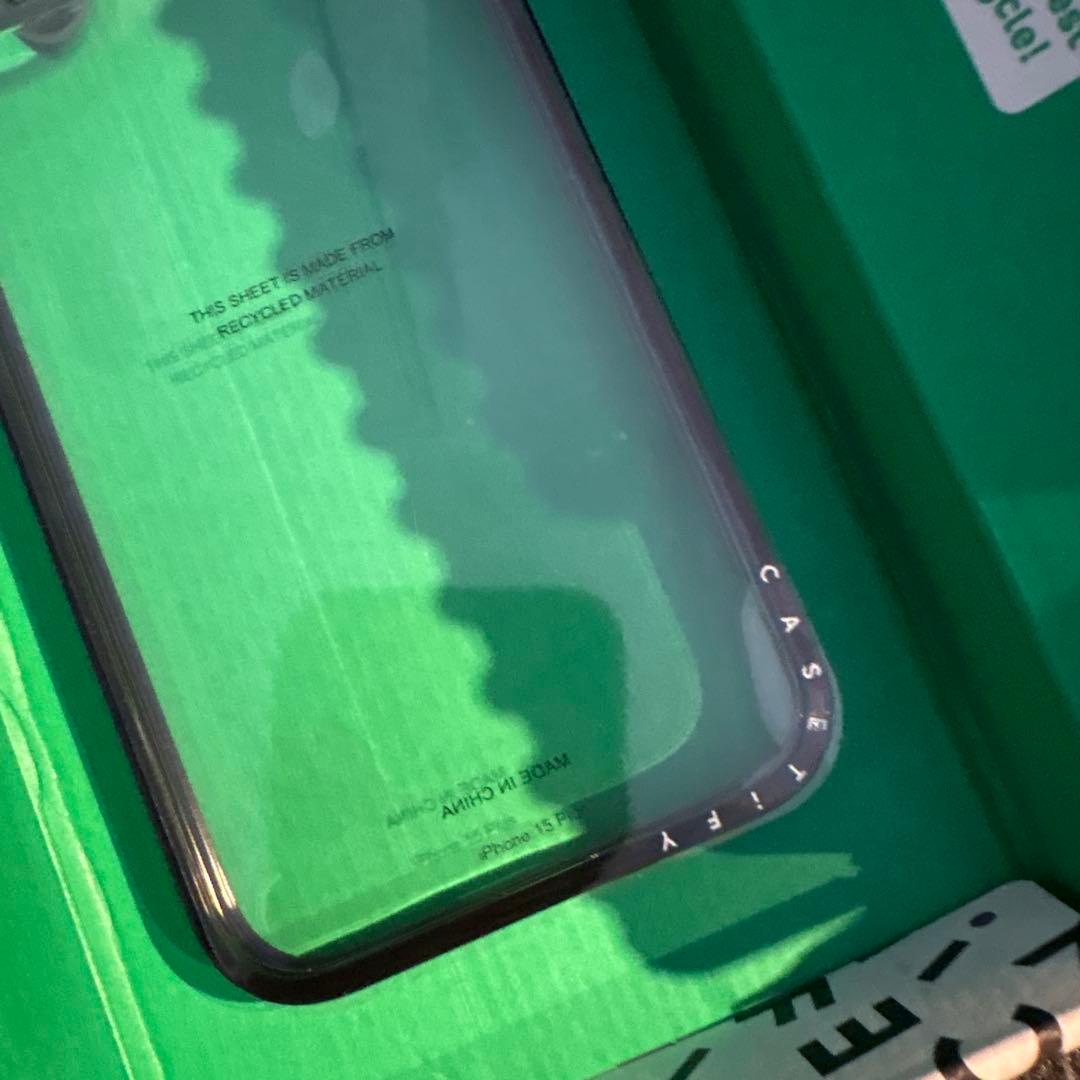 iPhone 15plus用クリアケース casetify 新品未使用