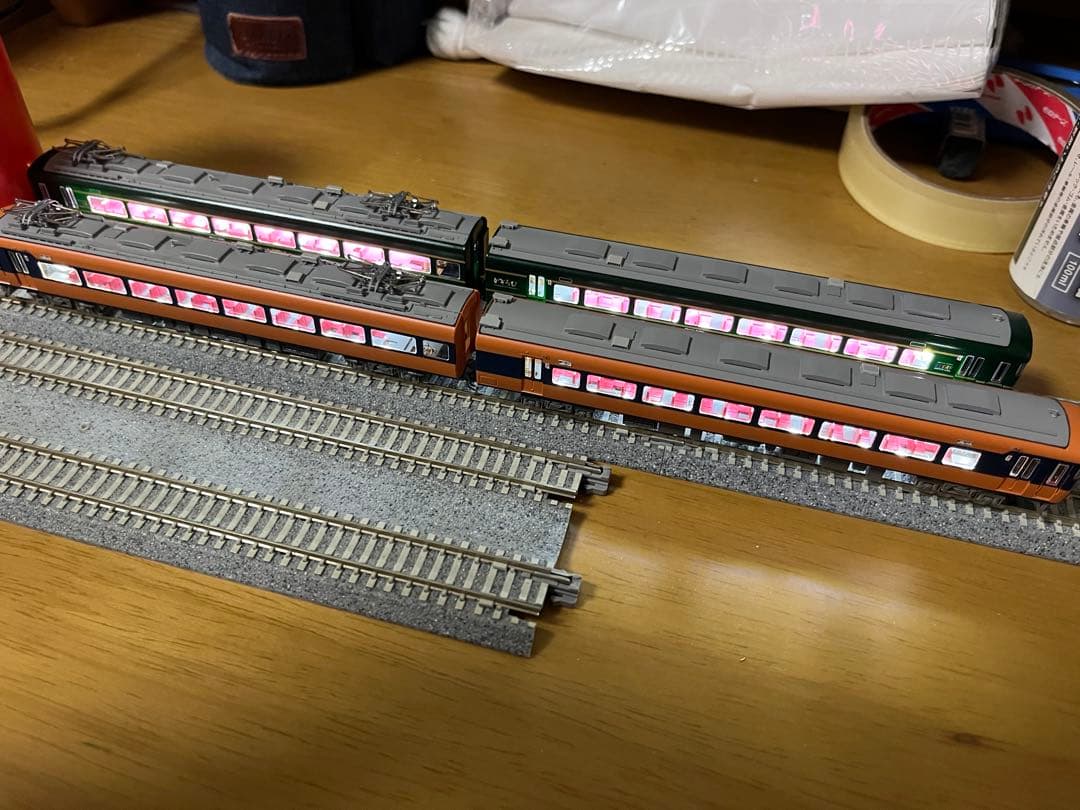 GREENMAX 近鉄12200系、15200系、15400系　先頭車8両セット