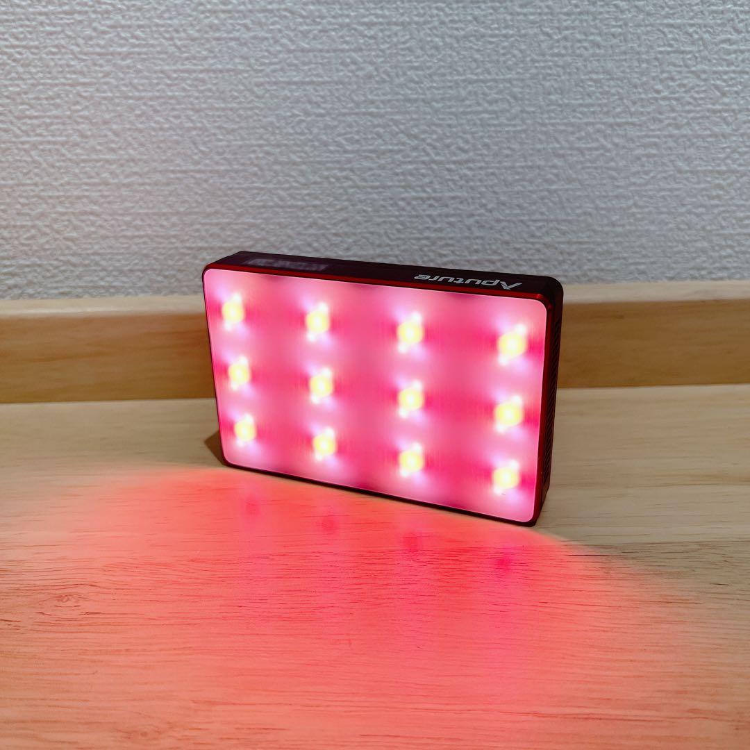 【値下げしました】Aputure AL-MC RGB撮影用ライト①