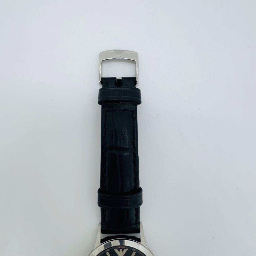 ✨EMPORIOARMANI✨エンポリオアルマーニ✨ブラック文字盤✨腕時計✨