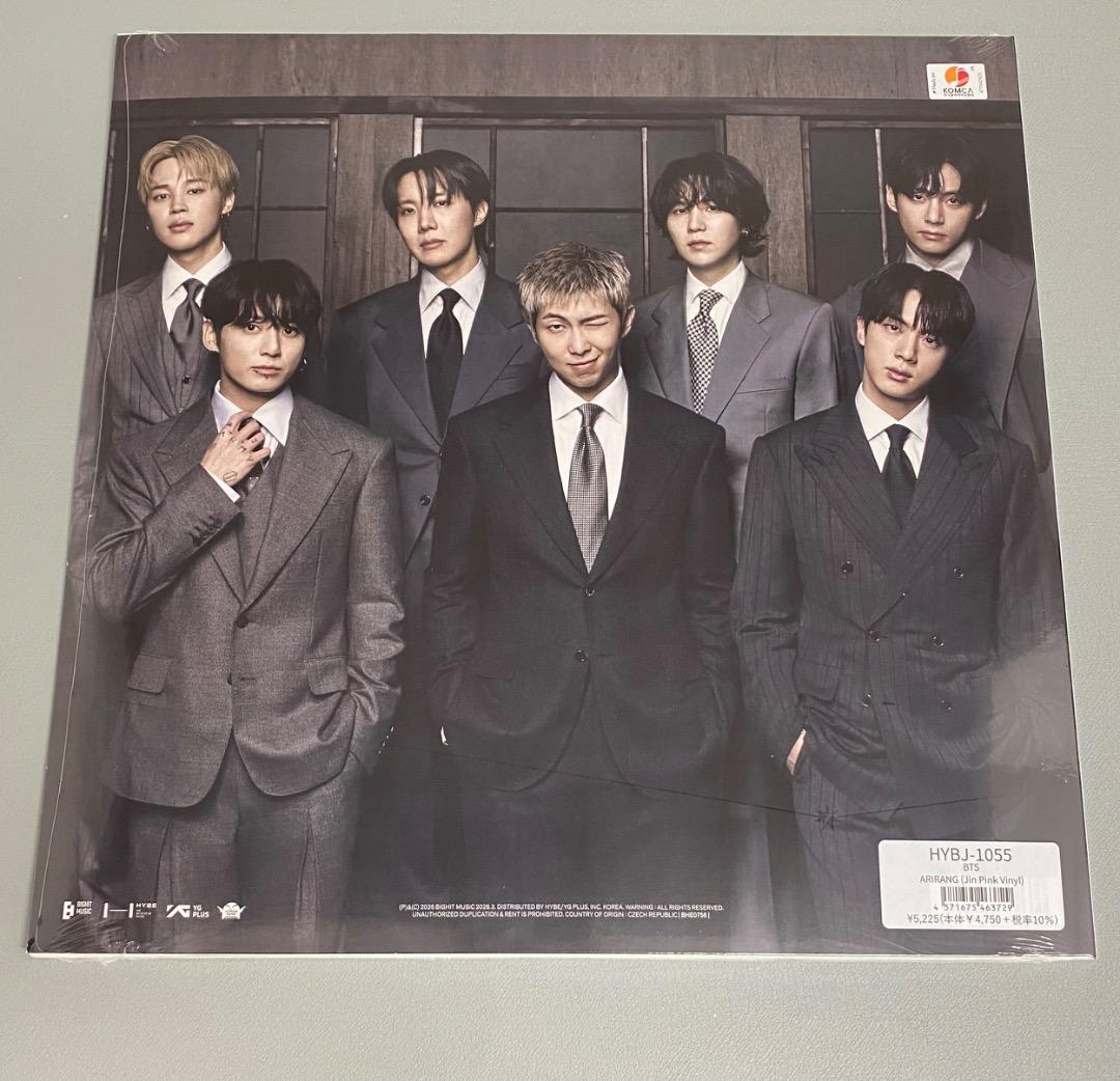 アイドル BTS ARIRANG Standard Vinyl LP JIN