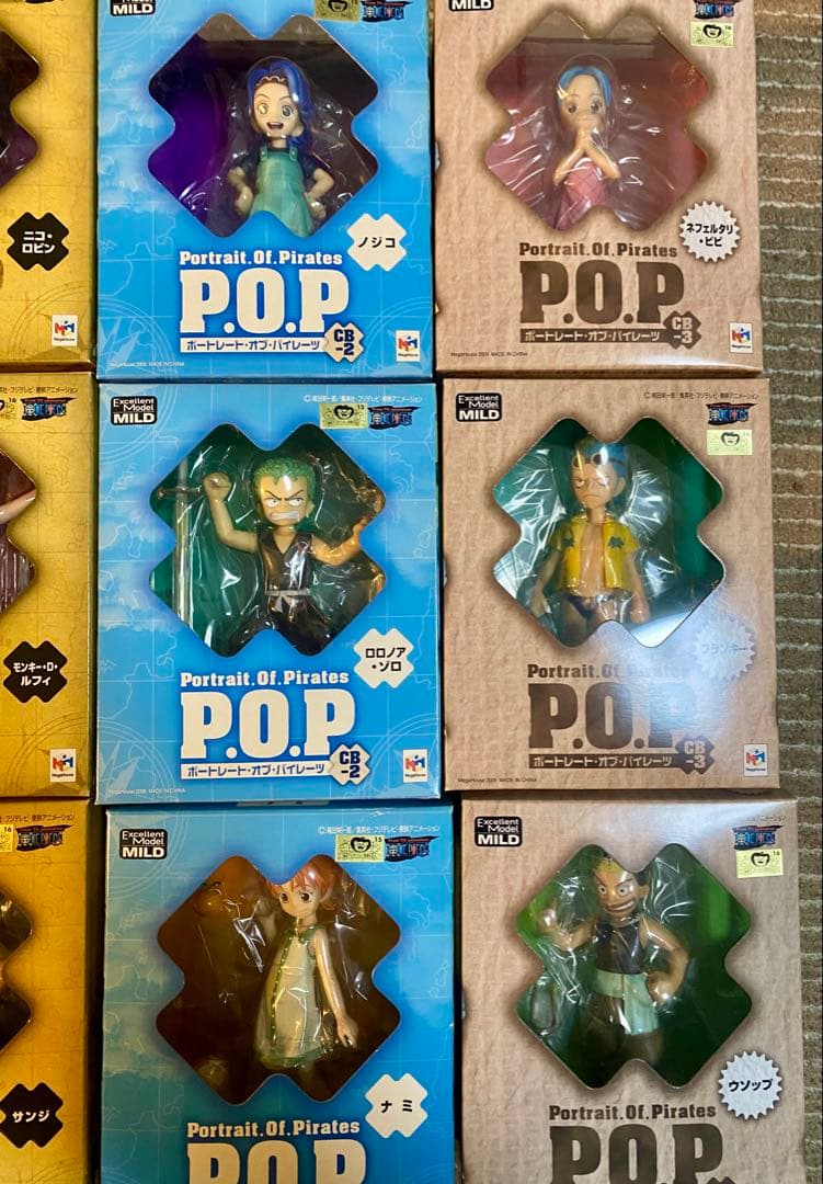 【未開封品】ワンピース POP CB フィギュア 12種 初版