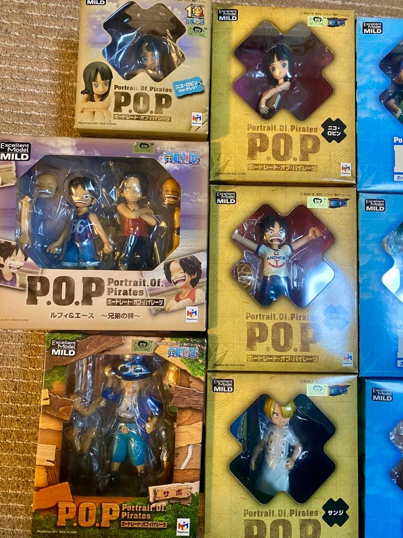 【未開封品】ワンピース POP CB フィギュア 12種 初版