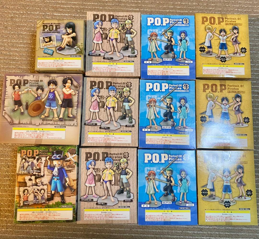 【未開封品】ワンピース POP CB フィギュア 12種 初版