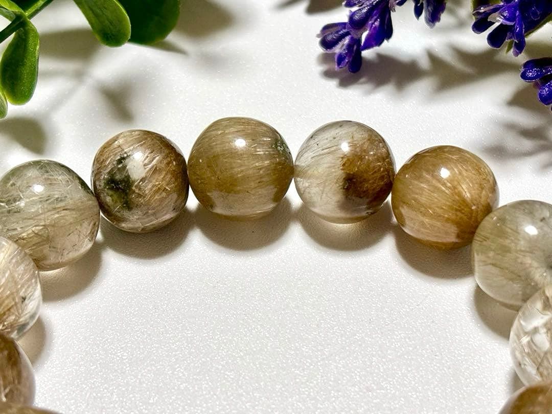 超夢幻品質　博物館展示クラス　奇跡のオメガゴールデンガネッシュヒマール水晶