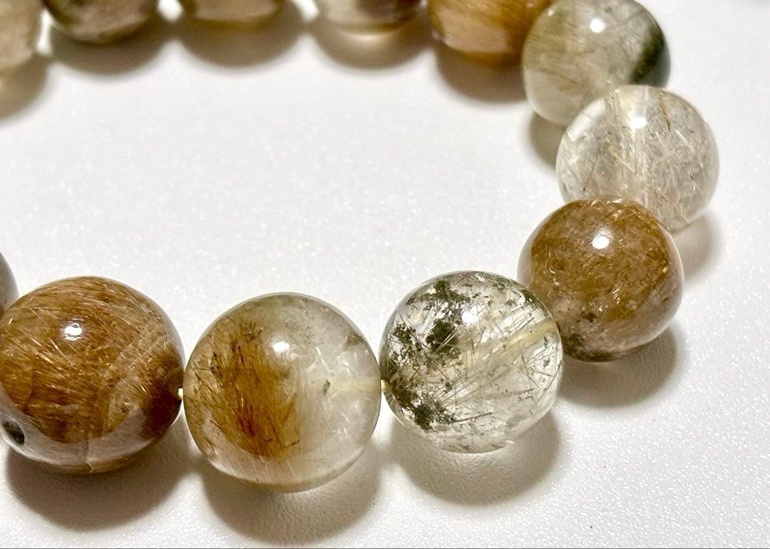 超夢幻品質　博物館展示クラス　奇跡のオメガゴールデンガネッシュヒマール水晶