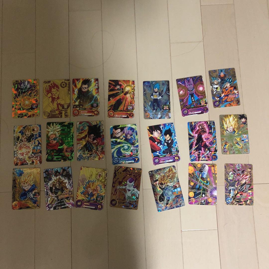 スーパードラゴンボールヒーローズ　カード21枚まとめ売り