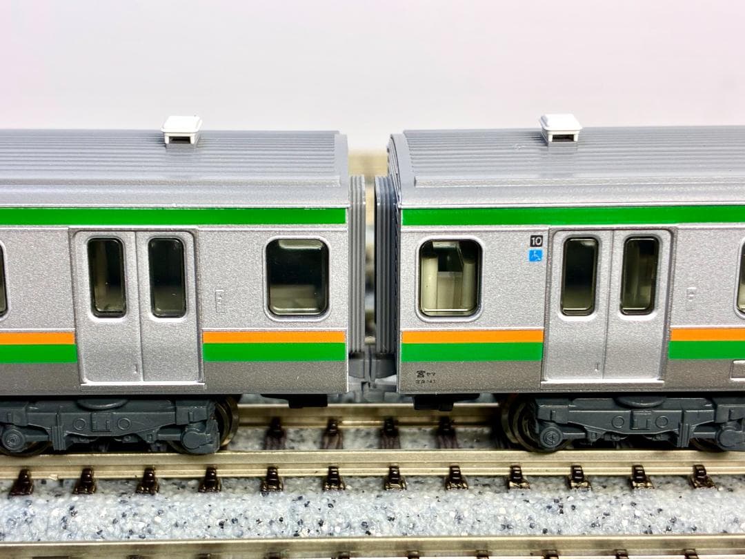 ＊絶版 精巧モデル＊E231系近郊型 小山車両センター所属編成15両フルセット